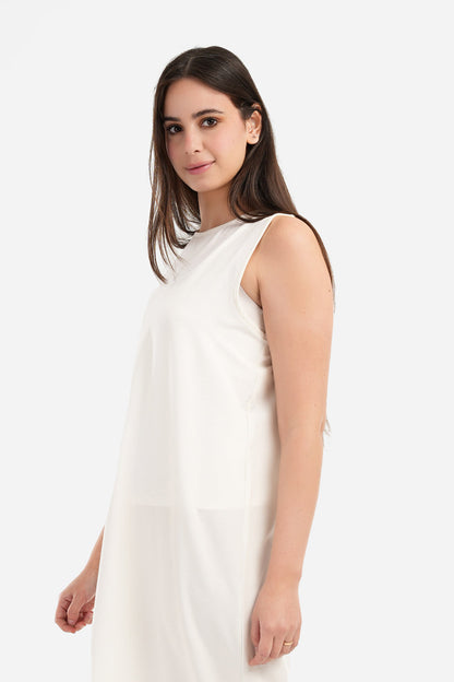 Round Neckline Dress