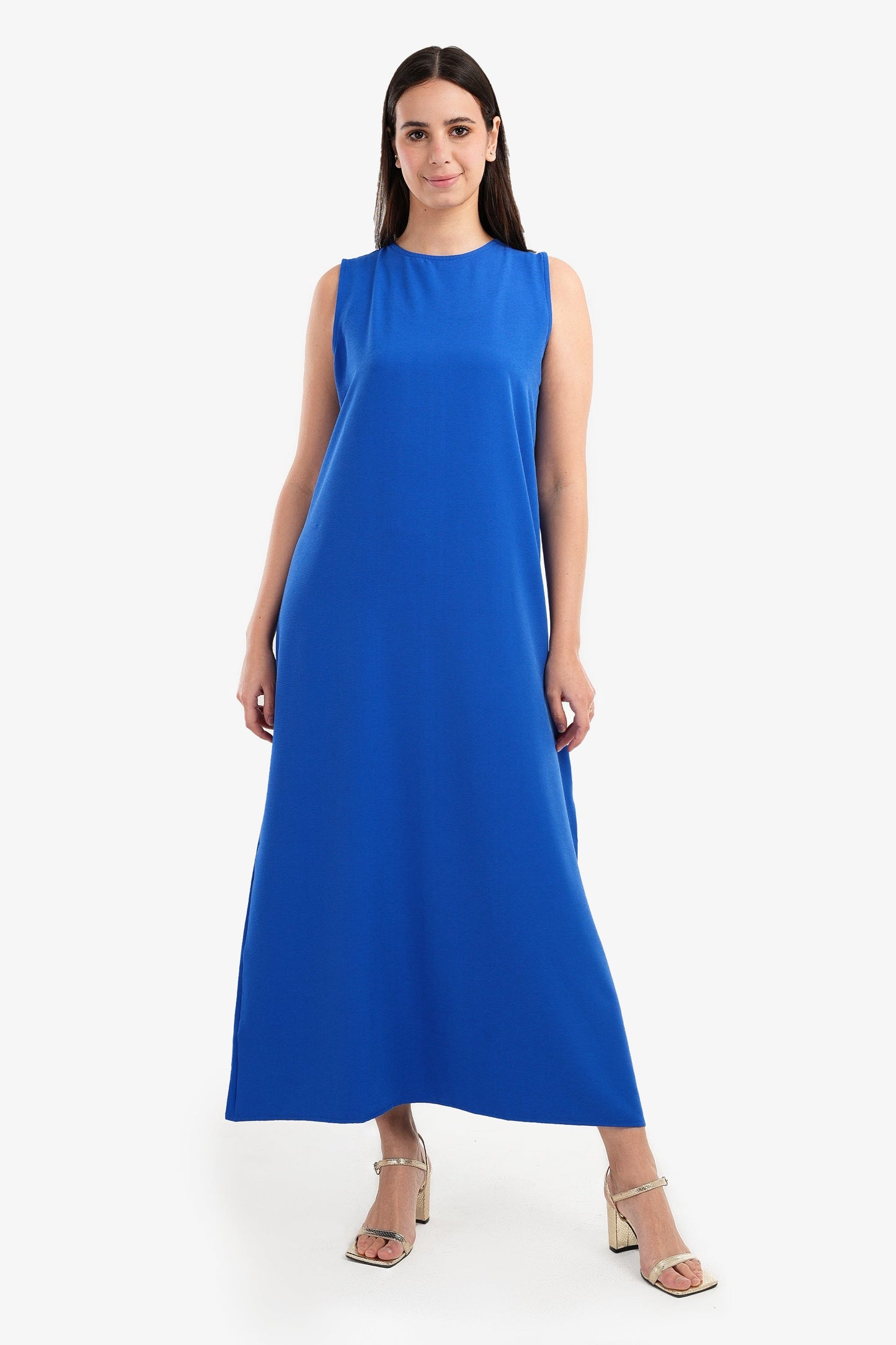 Round Neckline Dress