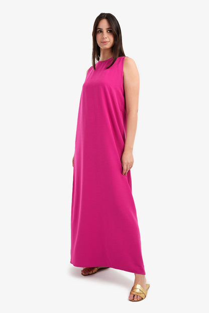 Round Neckline Dress