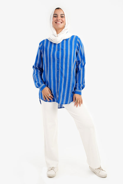 Rayon Striped Shirt