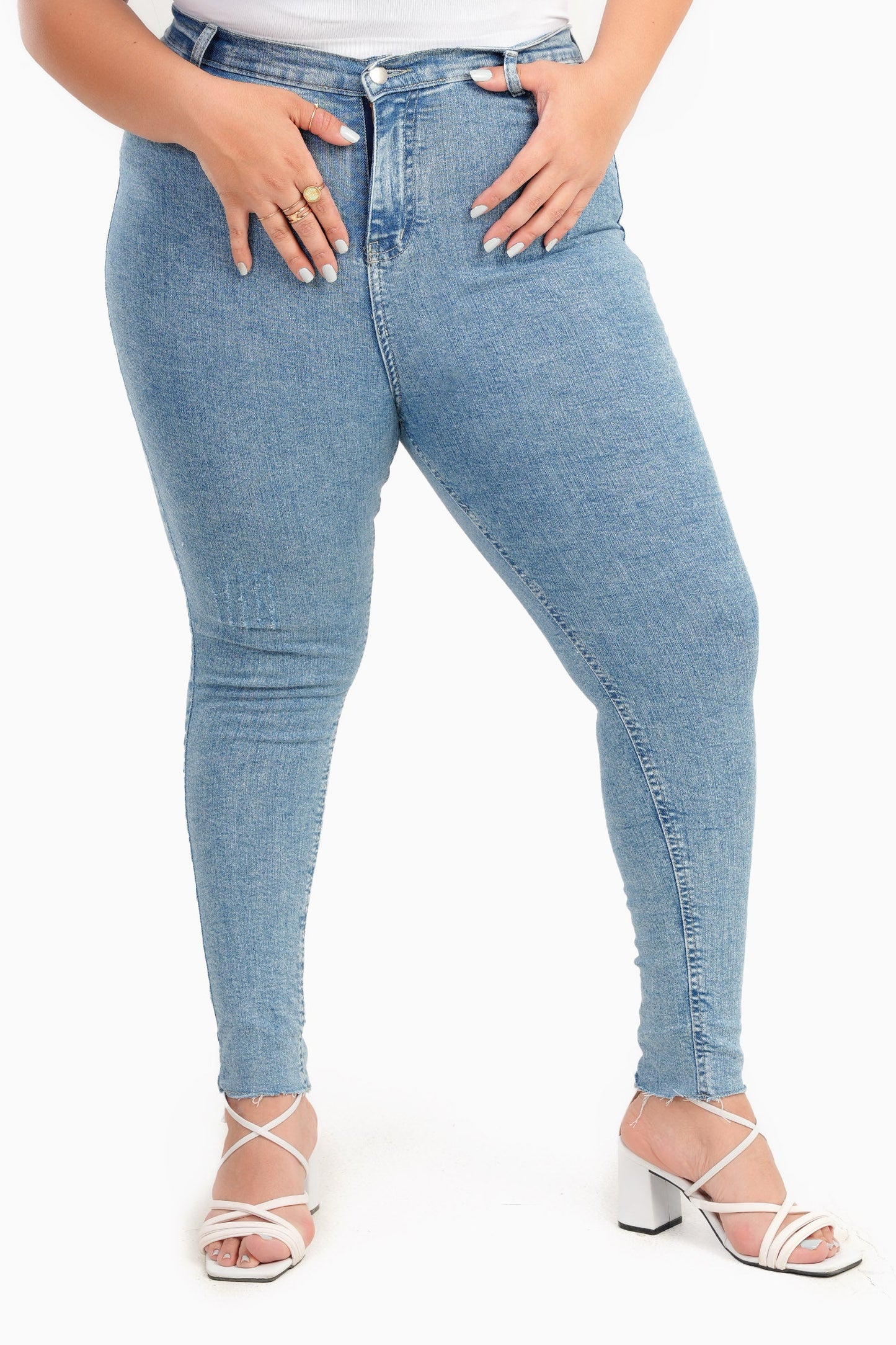 Skinny Denim Pants