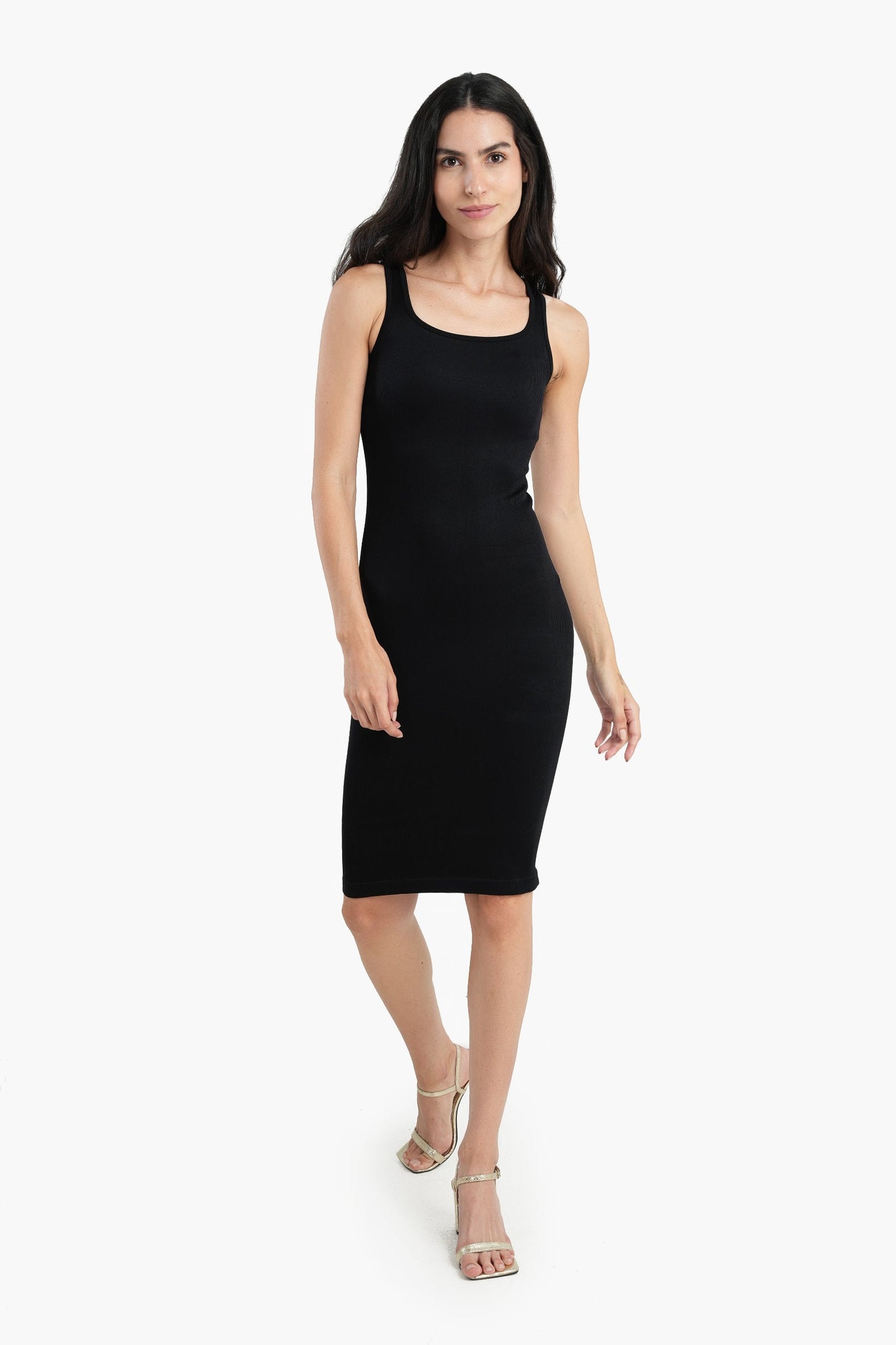 Ribbed Slim Fit Dress