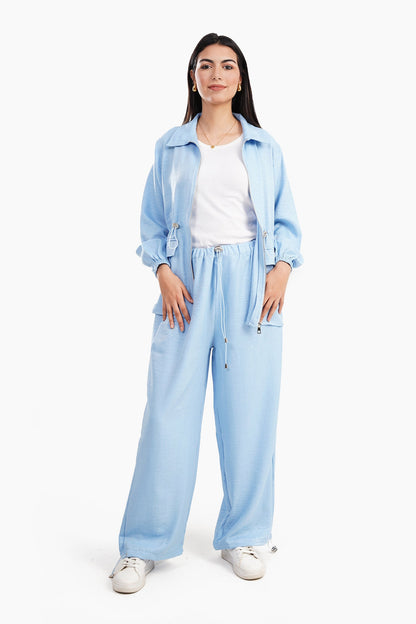 Linen Lounge Parachute Pants