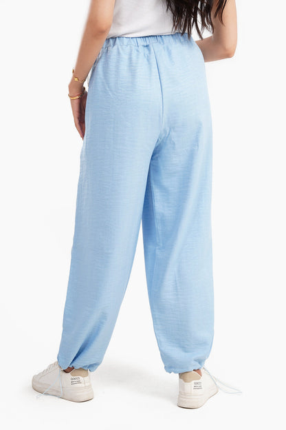 Linen Lounge Parachute Pants