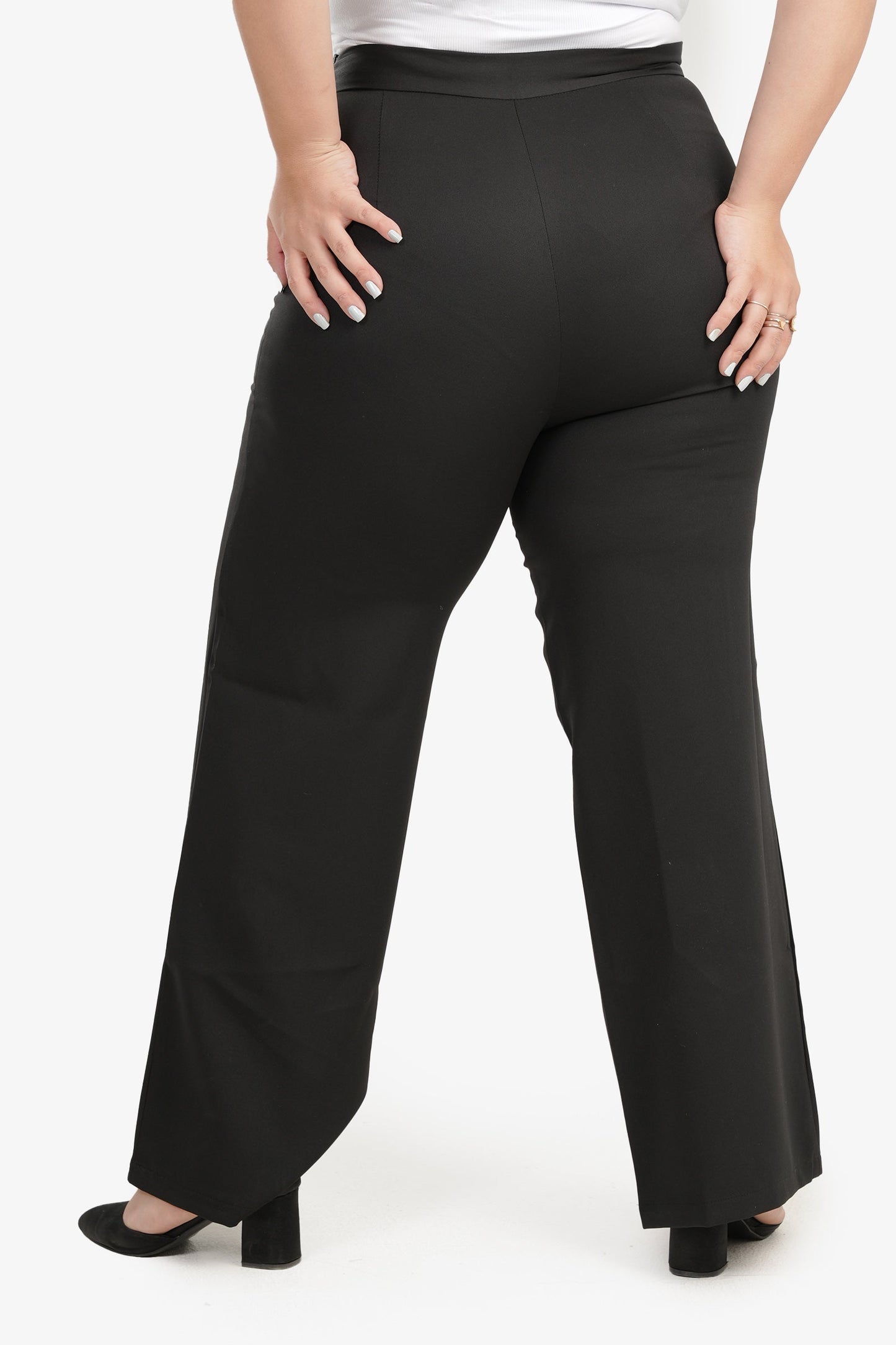 Pants with Side Zipper