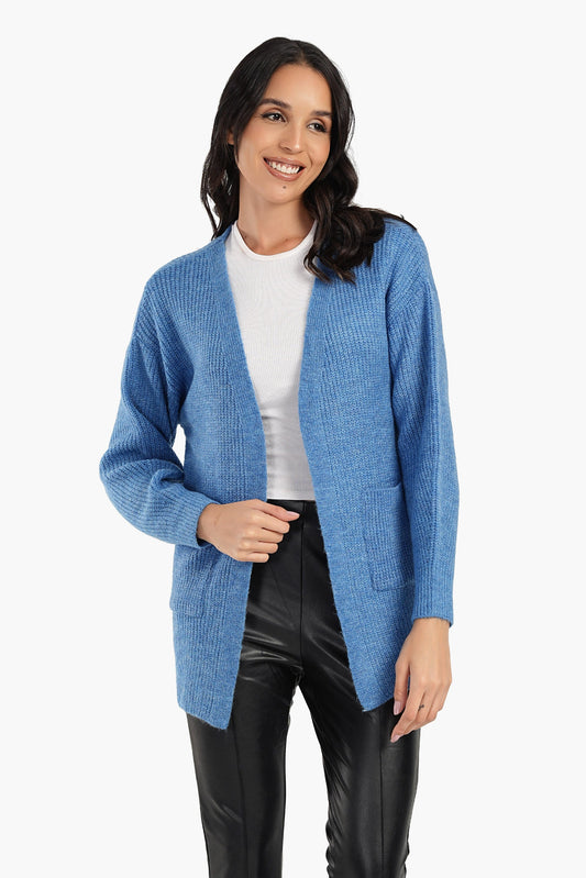 Knitted Cardigan with Pockets