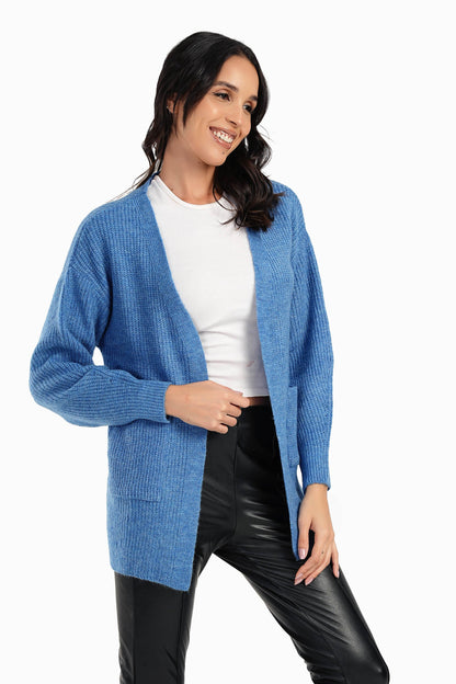 Knitted Cardigan with Pockets