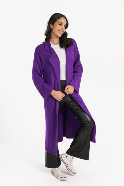 Coat with Revere Collar