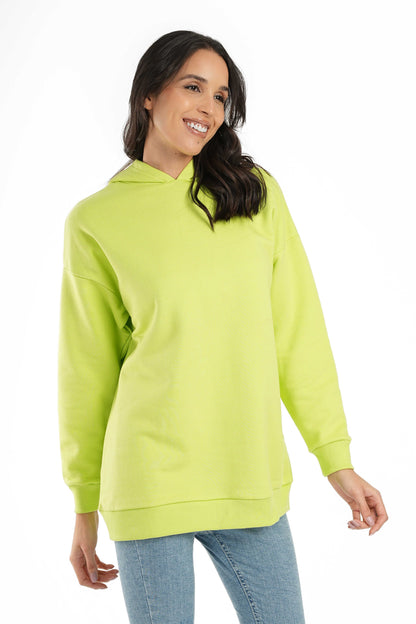 Lime Milton Lounge Sweatshirt