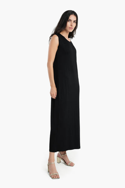 Viscose Midi Length Dress