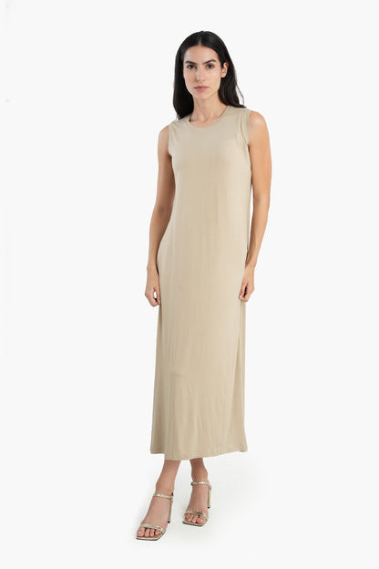 Viscose Midi Length Dress