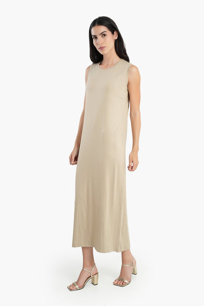 Viscose Midi Length Dress