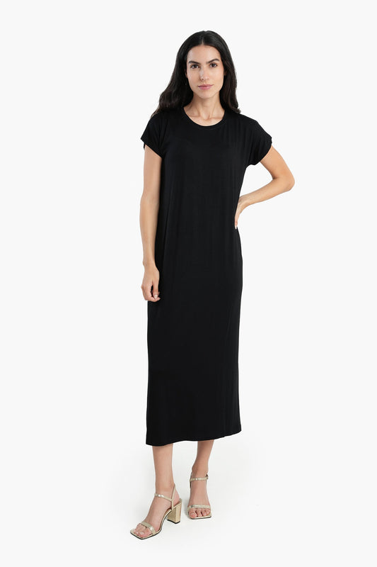 Slip On Basic Dress