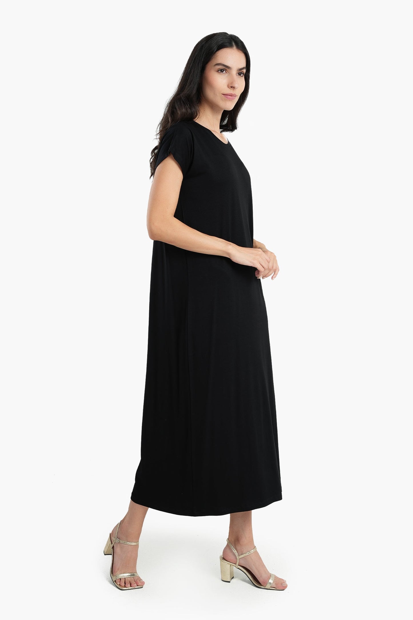 Slip On Basic Dress