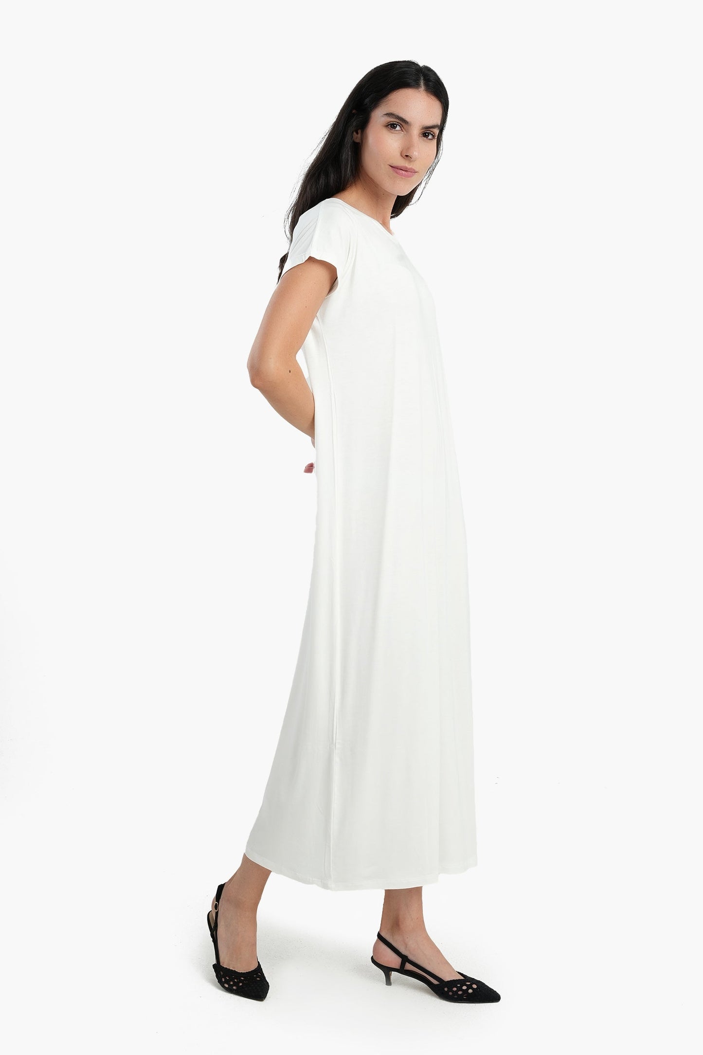 Slip On Basic Dress