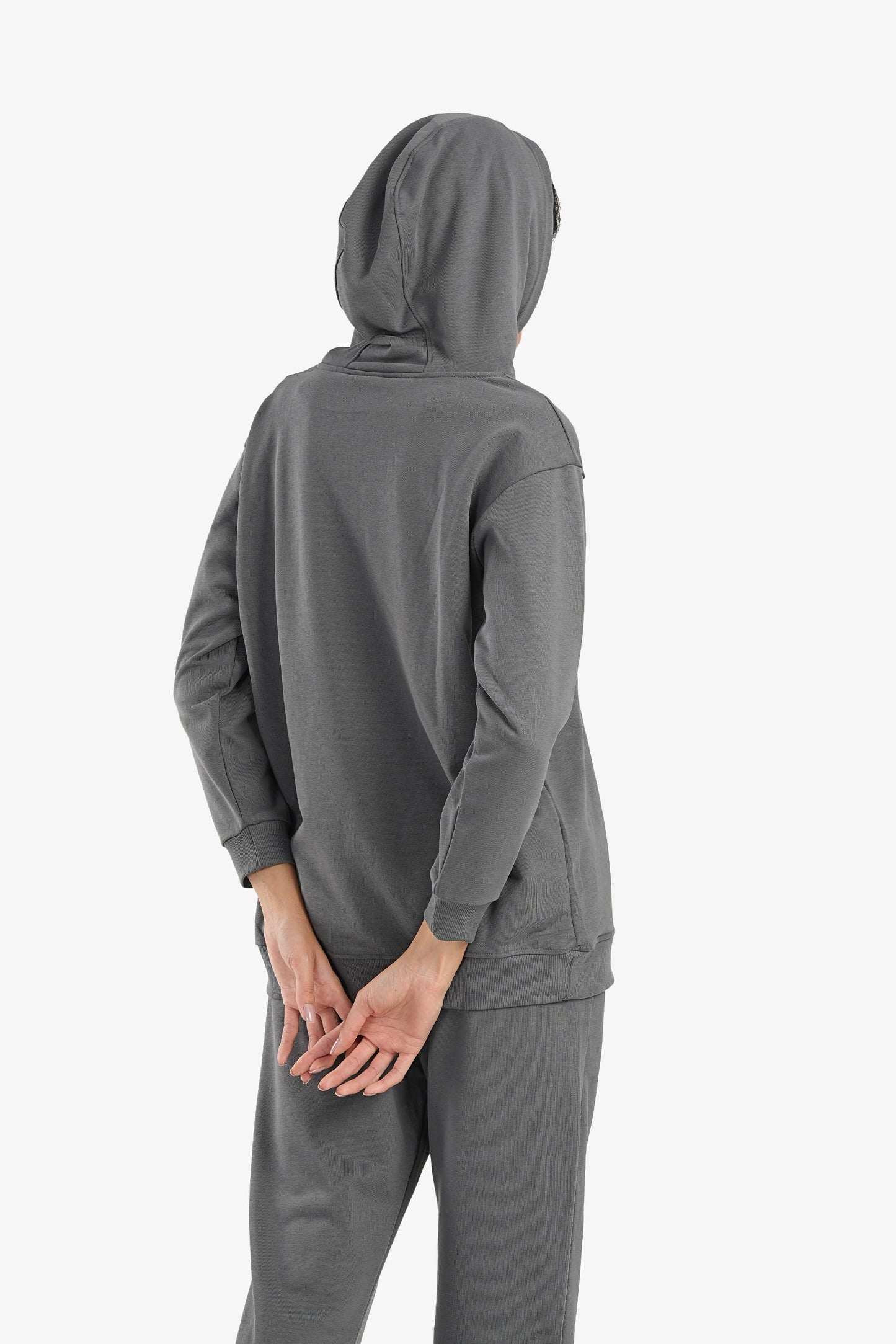 Dark Grey Lounge Hoodie