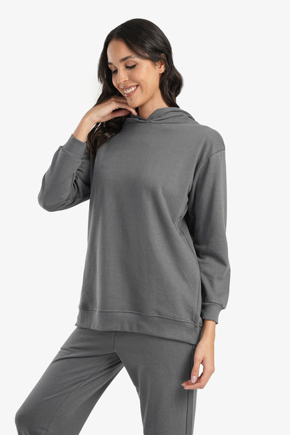 Dark Grey Lounge Hoodie