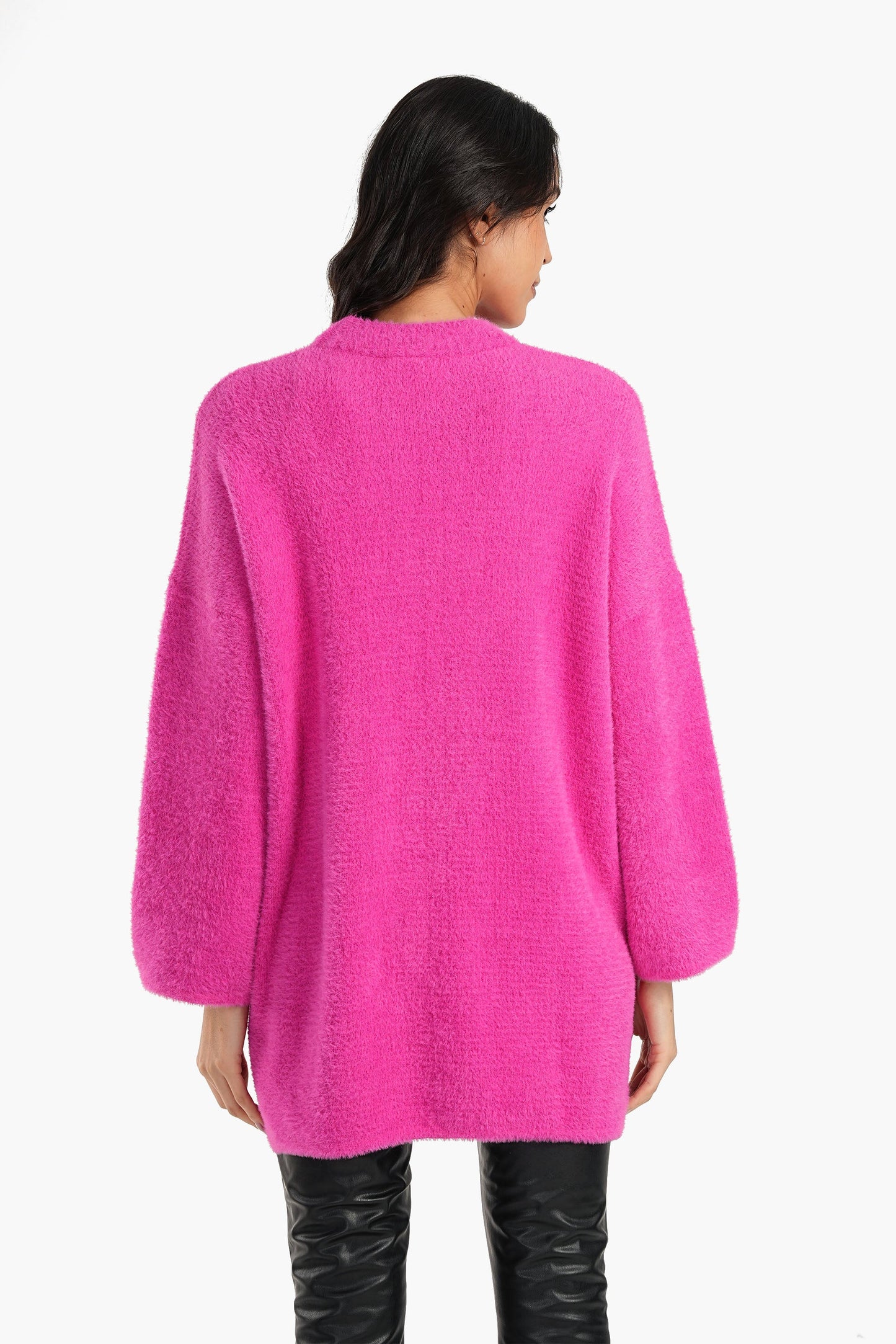 Wool Vibrant Color Pullover