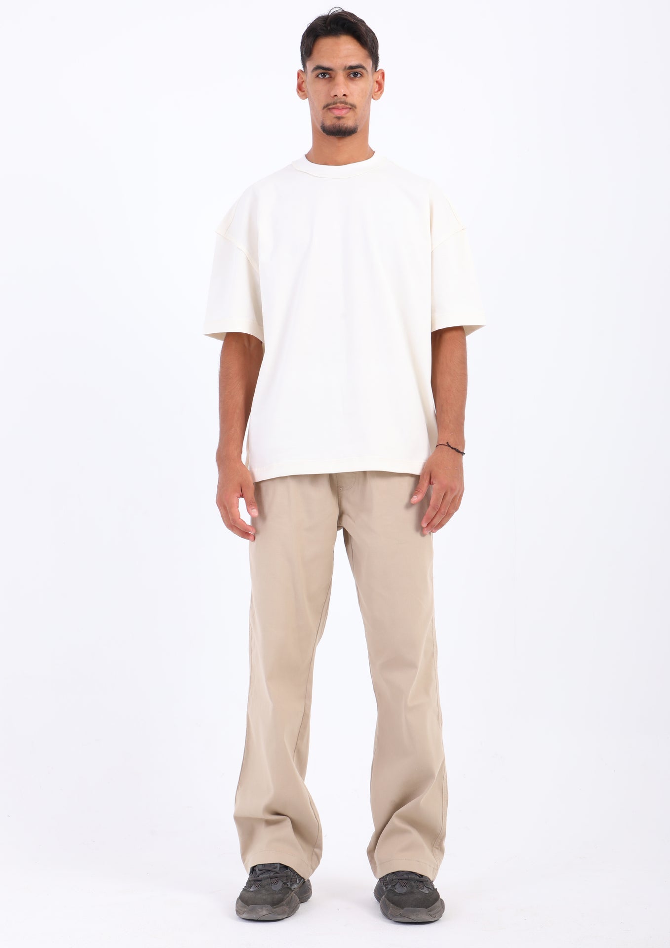 Gabardine Plain Pants