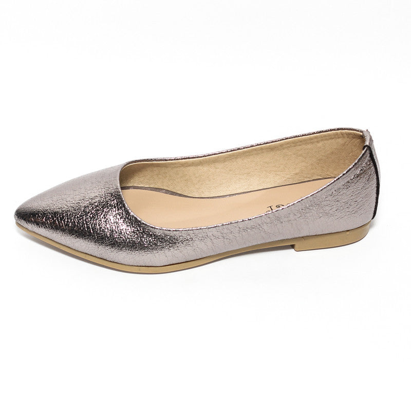 Women Glitter Ballerina - GREY