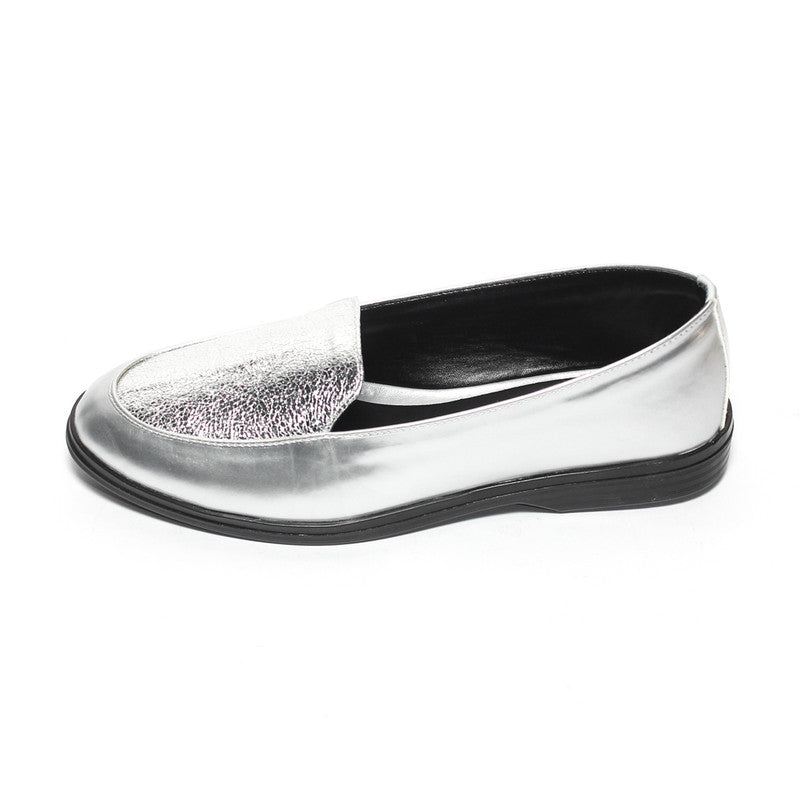 Glitter Women Ballerina - Silver