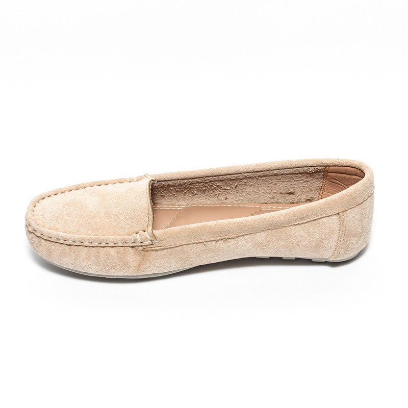 Glitter Women Ballerina - Beige