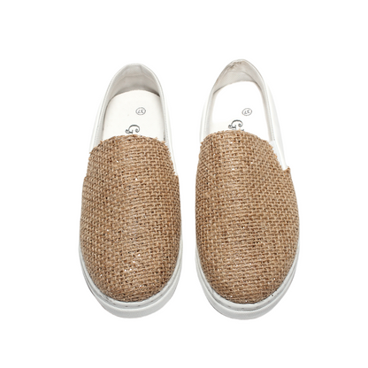 Glitter Women Loafers - GOLD