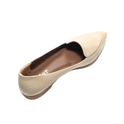 Glitter Women Ballerina - Beige