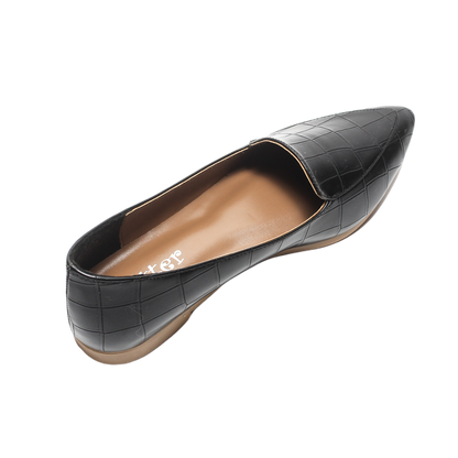 Glitter Women Ballerina - Black