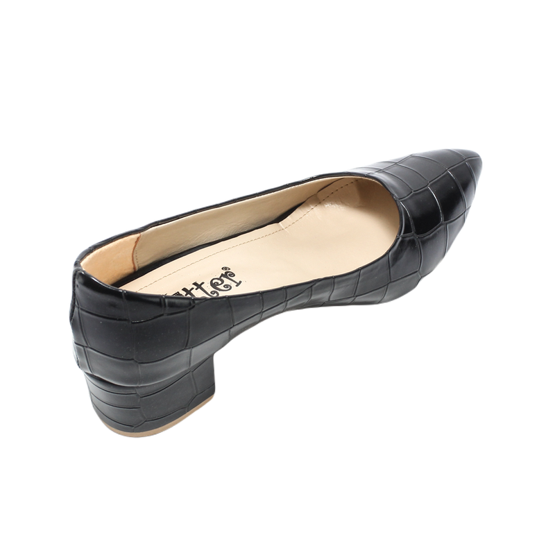 Heeled Casual Slip On Ballerina