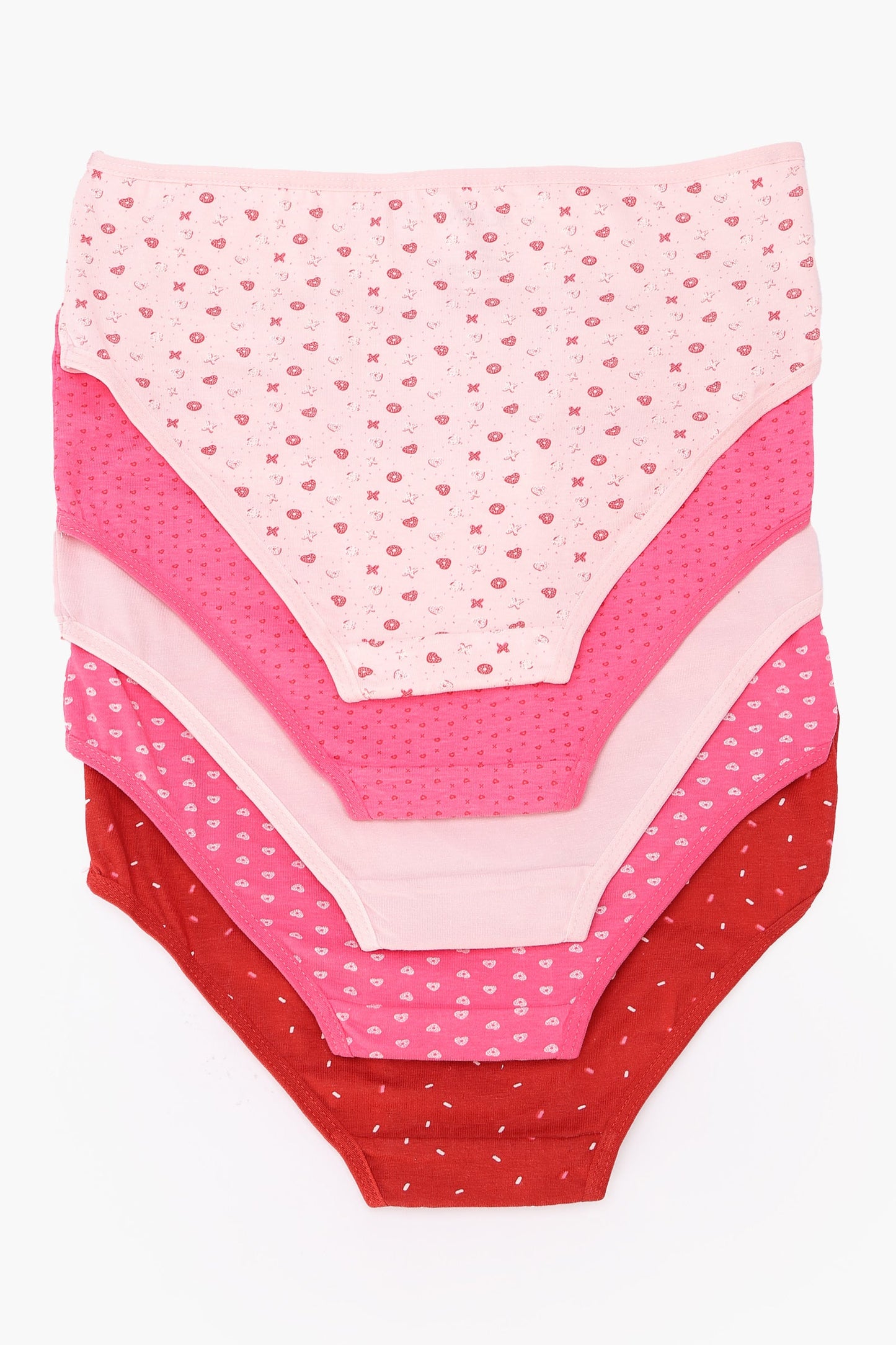 Pack of 5 Colored Brief Panties