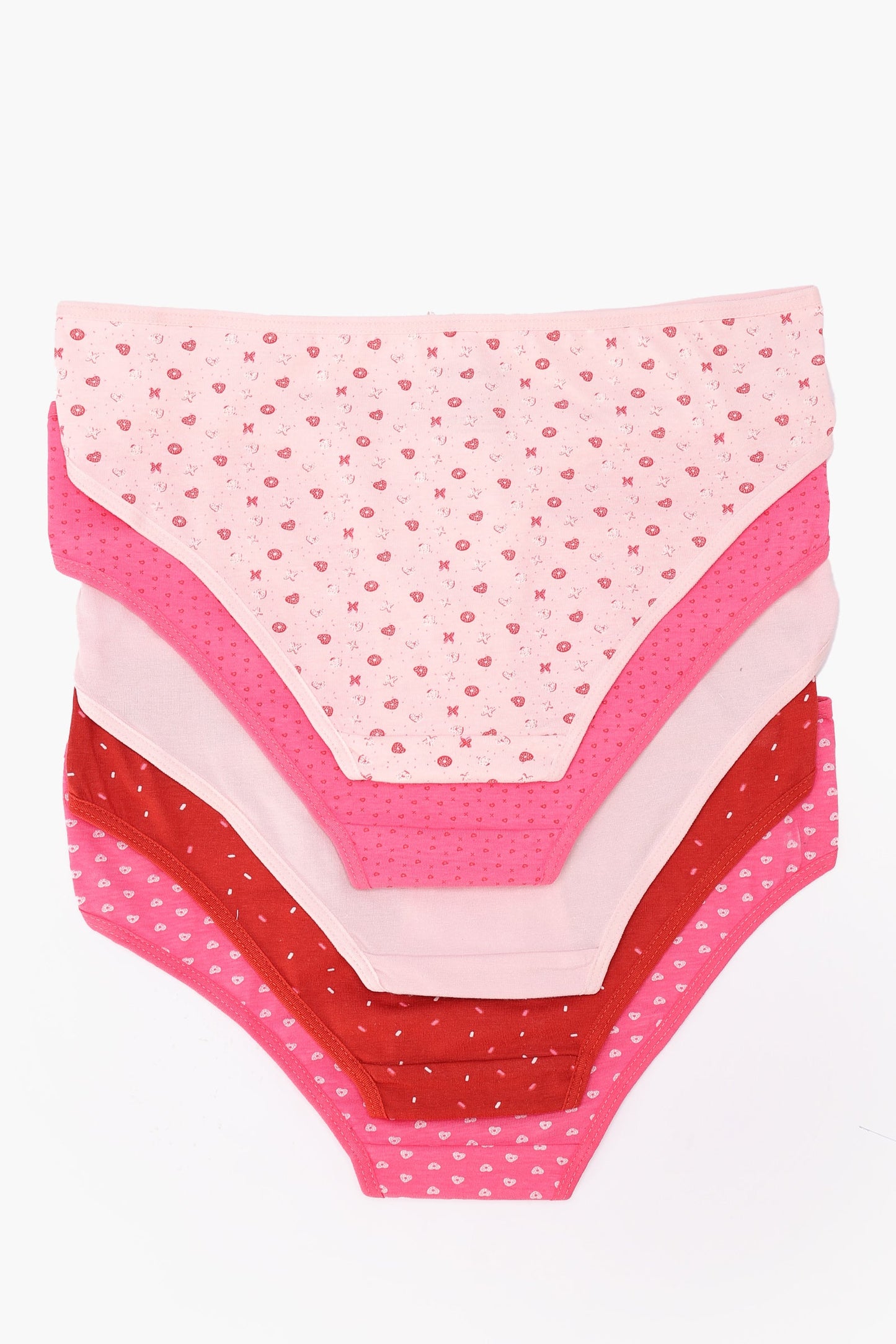 Pack of 5 Colored Bikini Panties