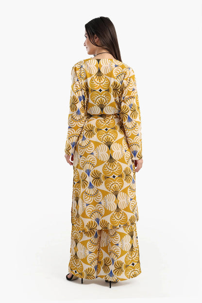 Cotton Printed Summer Kimono – Multicolor