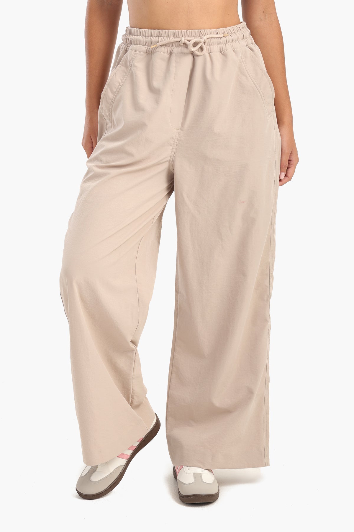 Double Waist Design Pants