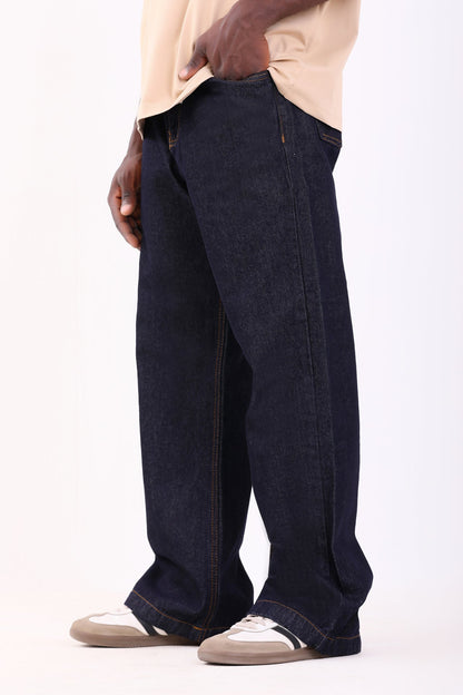 Raw Denim Yellow Stitching - Navy