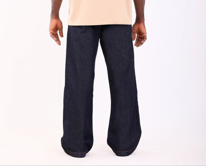 Raw Denim Yellow Stitching - Navy