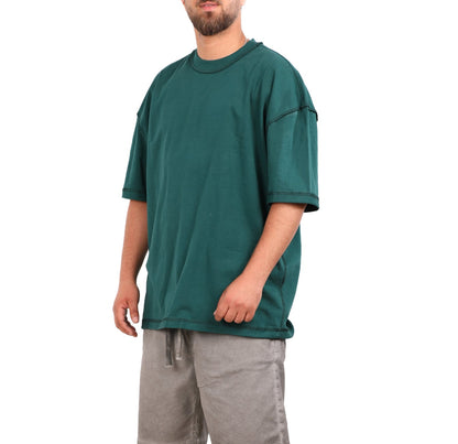 Cotton Inverted Oversized T-Shirt