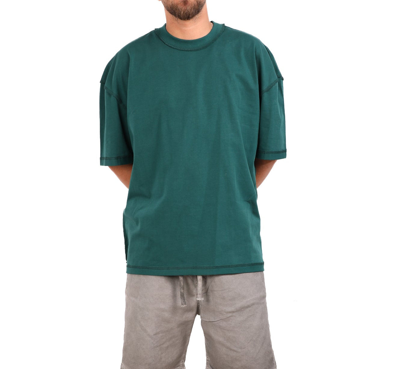 Cotton Inverted Oversized T-Shirt