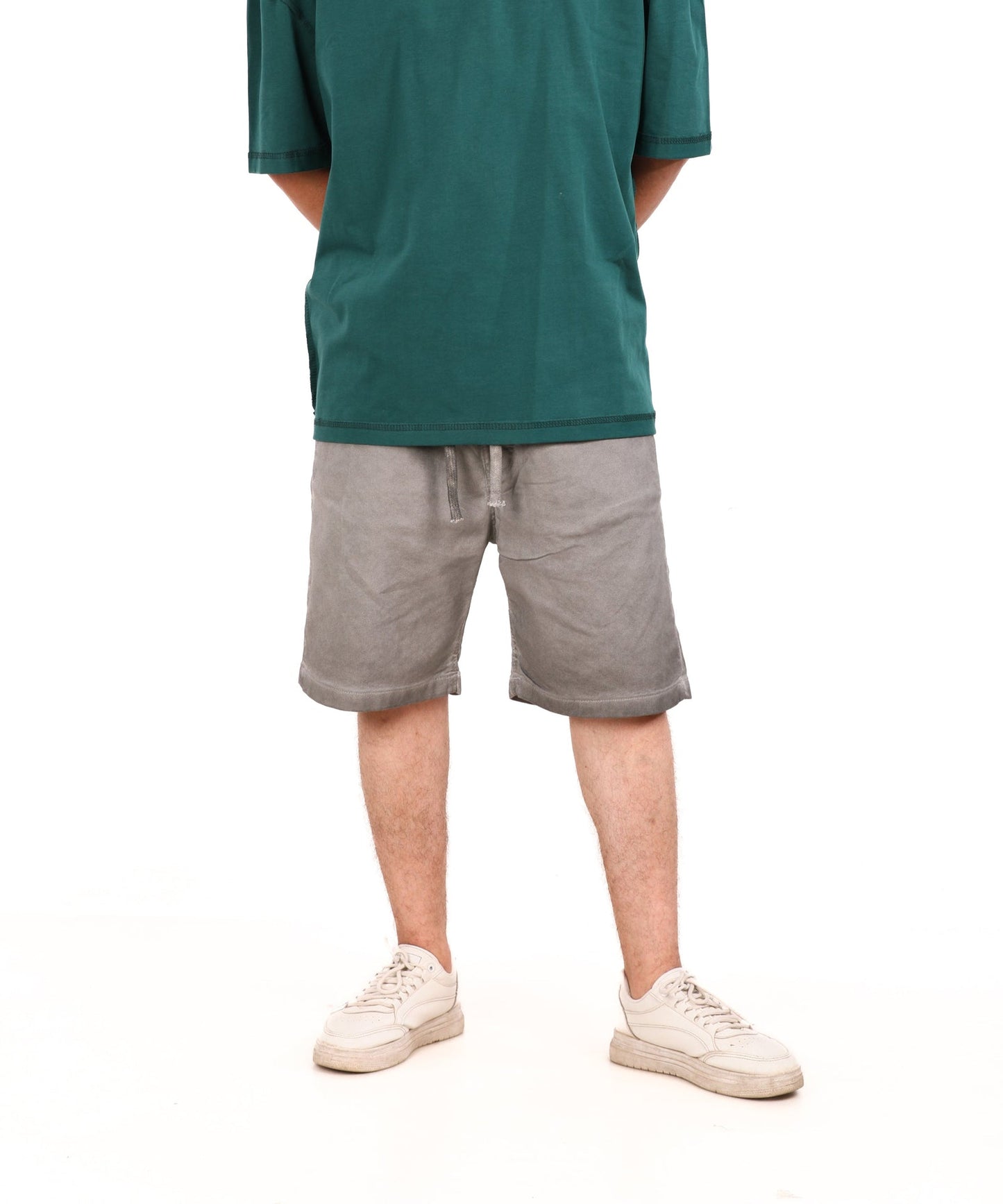 Cotton Washed Melton Shorts