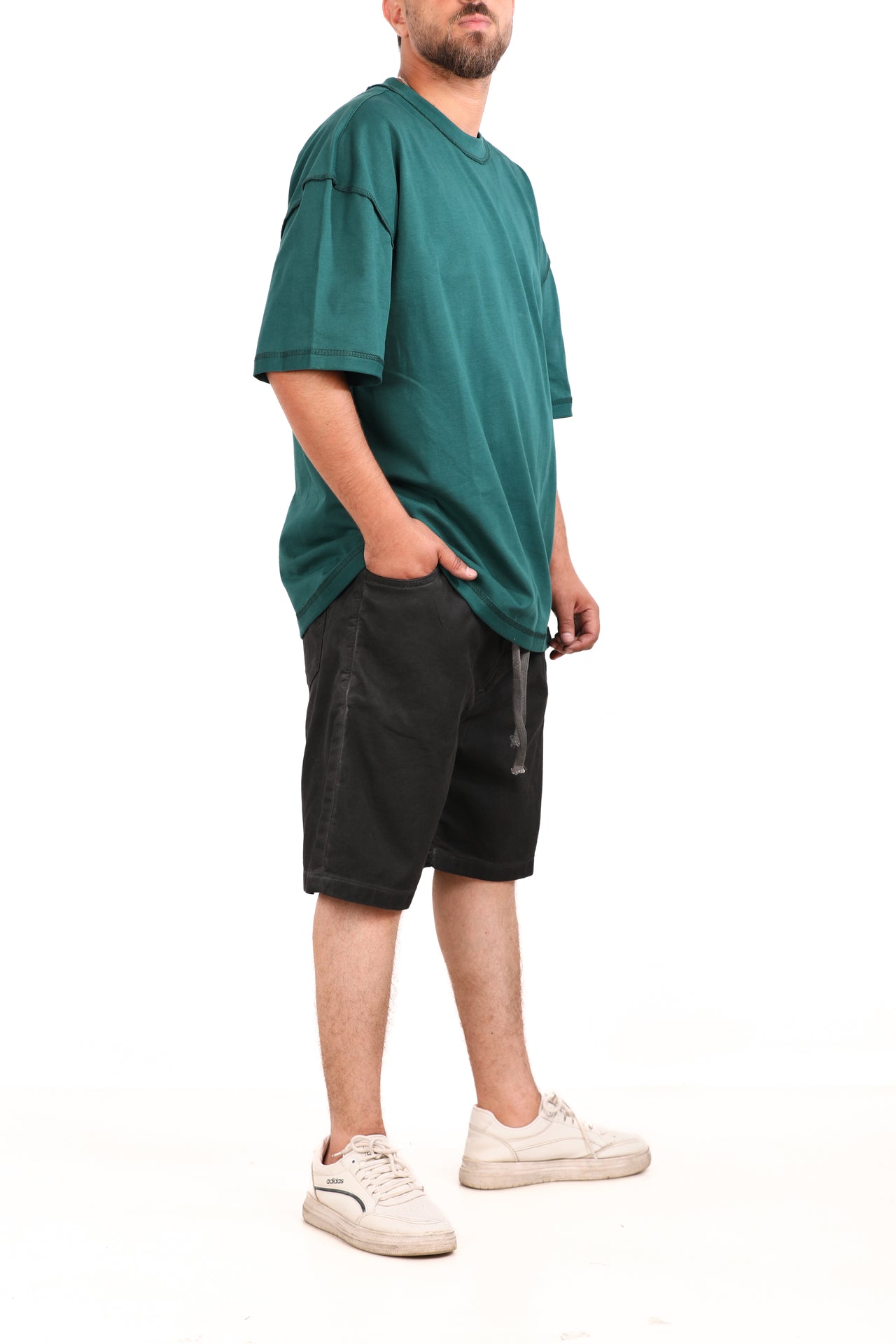 Cotton Washed Melton Shorts