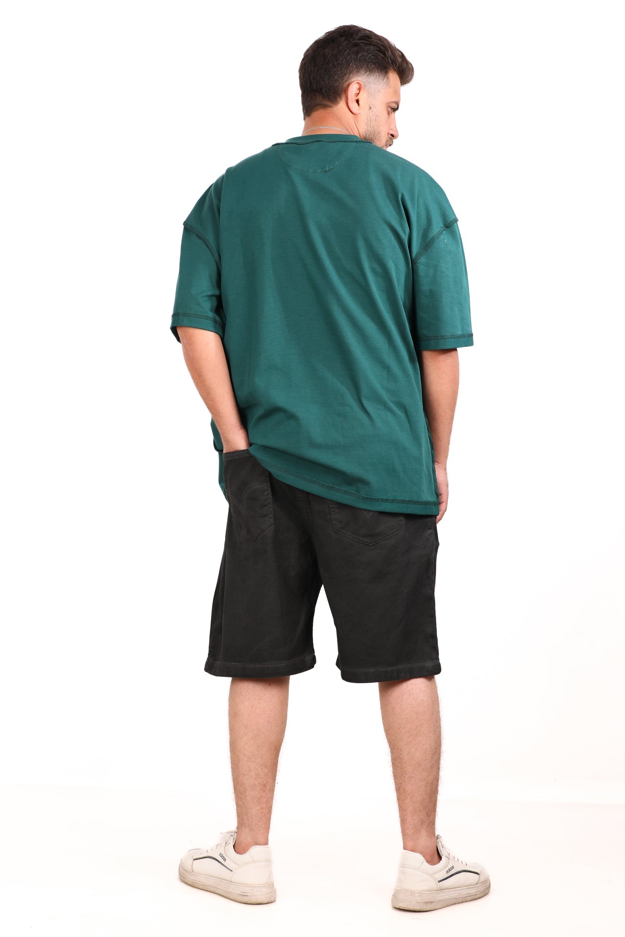 Cotton Washed Melton Shorts