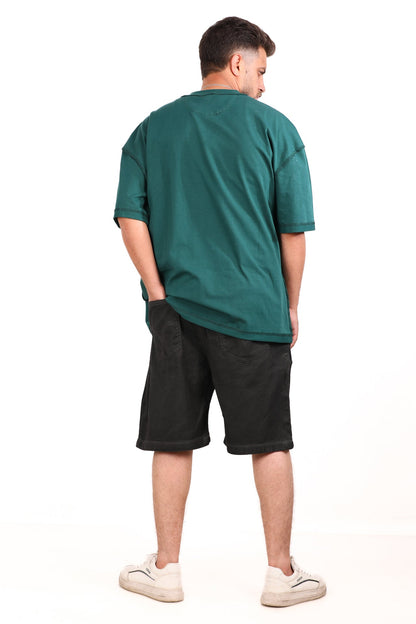 Cotton Washed Melton Shorts