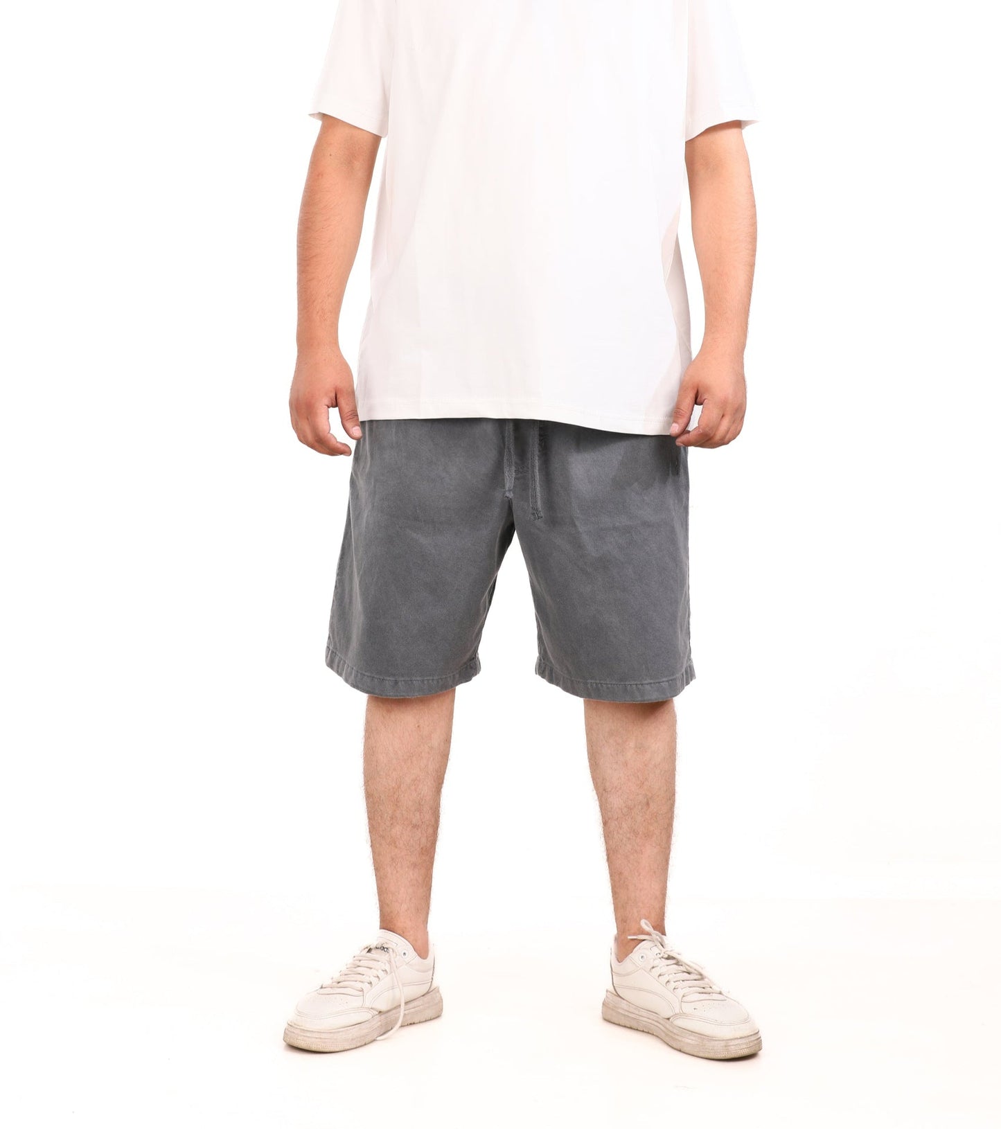 Cotton Washed Melton Shorts