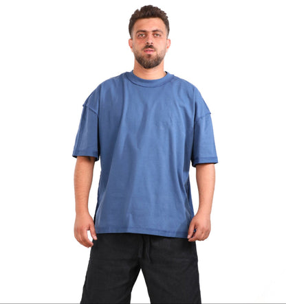 Cotton Inverted Oversized T-Shirt
