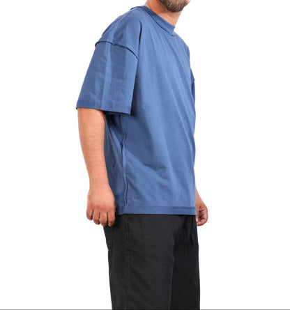 Cotton Inverted Oversized T-Shirt