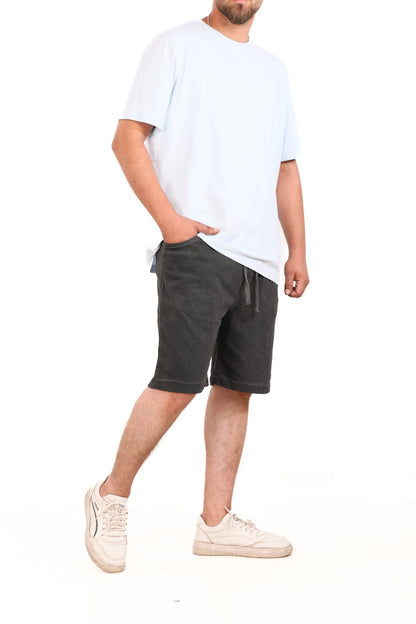 Cotton Washed Melton Shorts