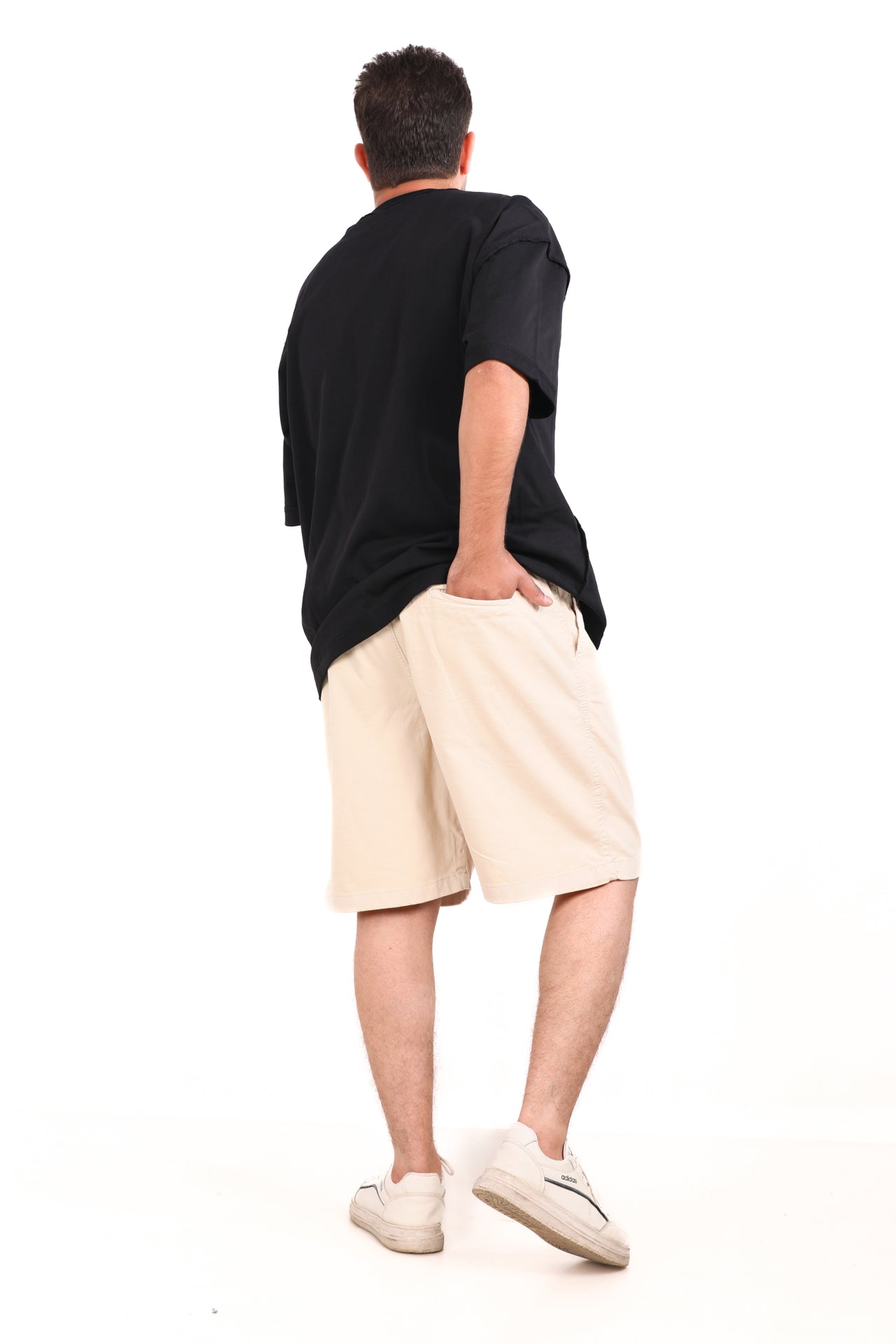 Cotton Stitched Panel Shorts