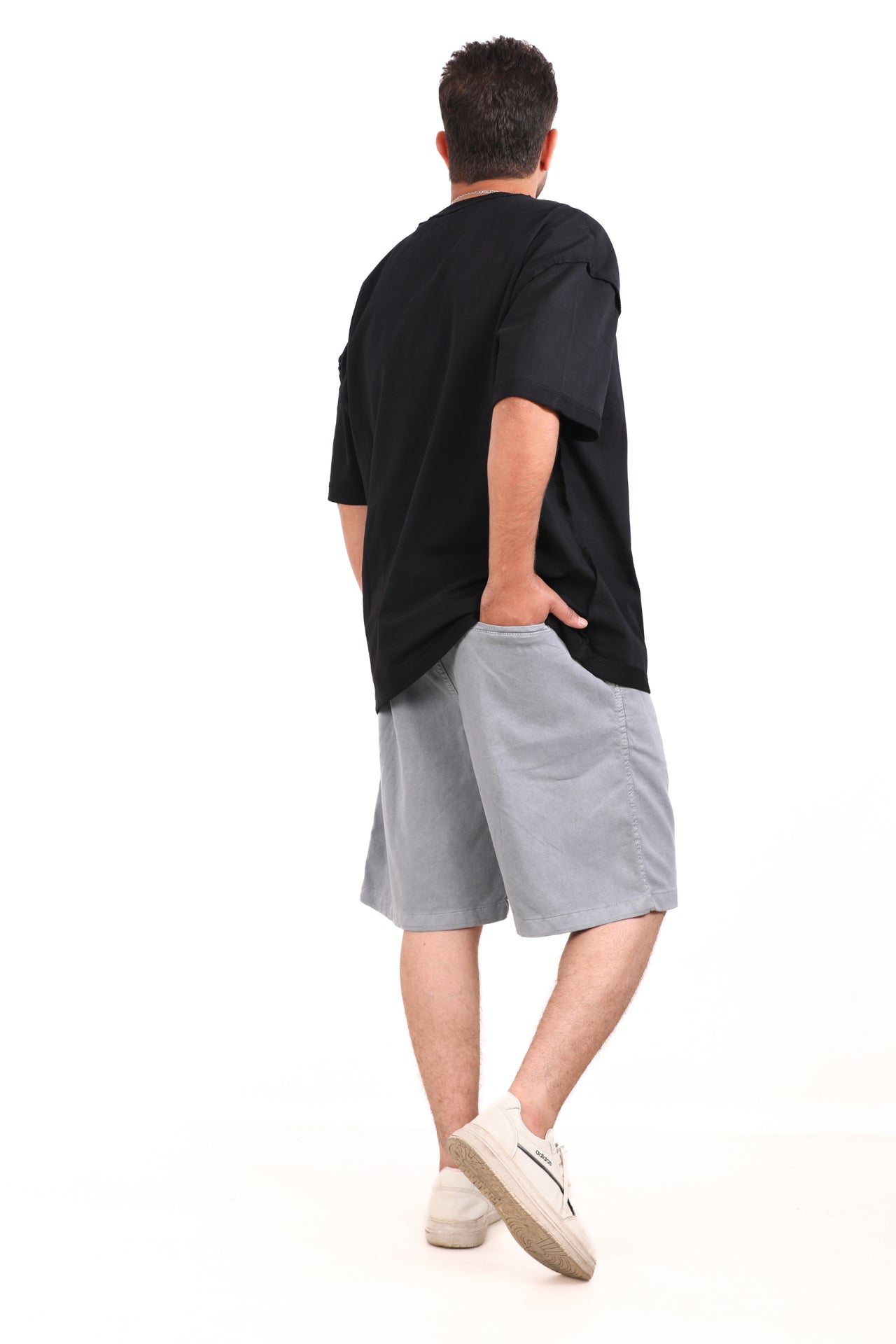 Cotton Stitched Panel Shorts