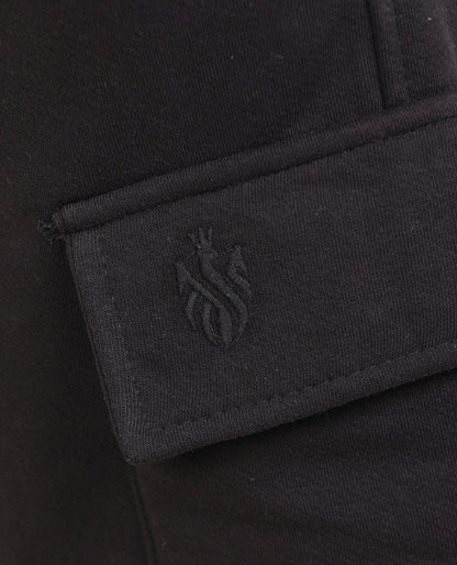 Cotton Solid Baggy Melton Shorts