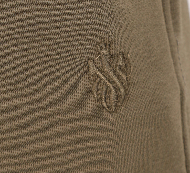 Cotton Solid Melton Shorts